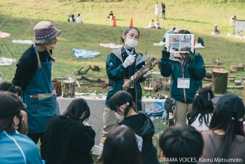 TAMAVOICES主催　アートピクニックイベント(生田緑地)に参加しました